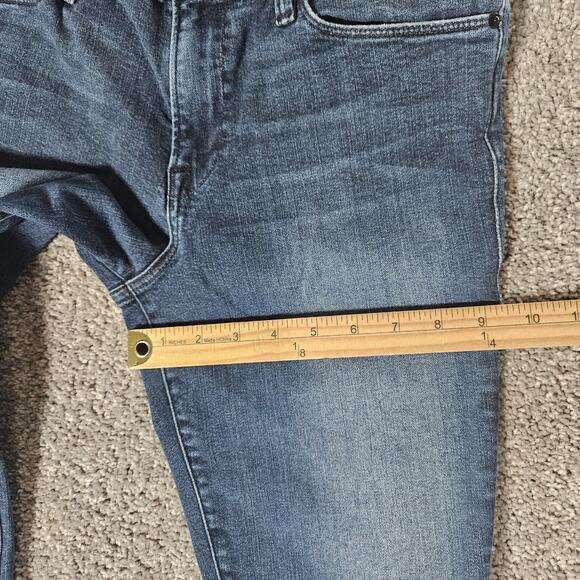 Frame Jeans Womens 29 27X27.5 Blue Le High Skinny Endell Distressed Boho Stretch - Picture 11 of 12